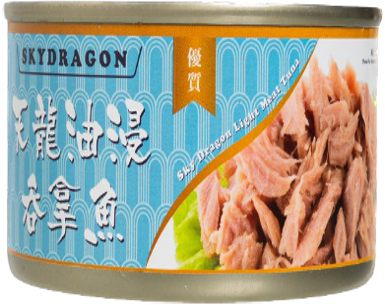天龍牌油浸吞拿魚
